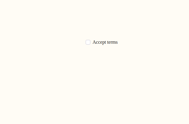 Checkbox catalog preview