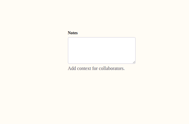 Textarea catalog preview