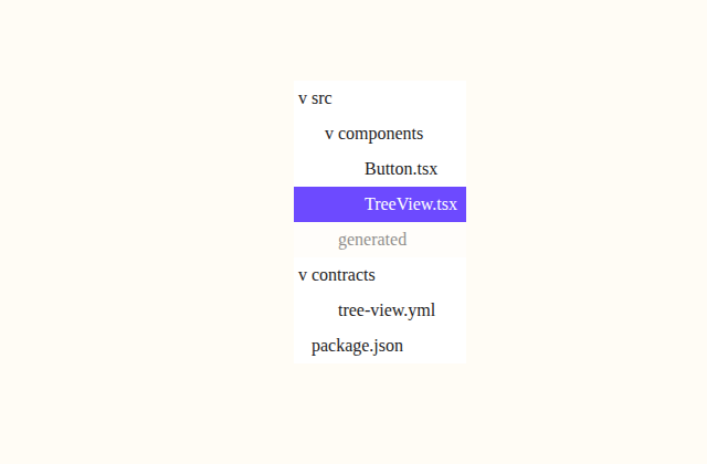 TreeView catalog preview